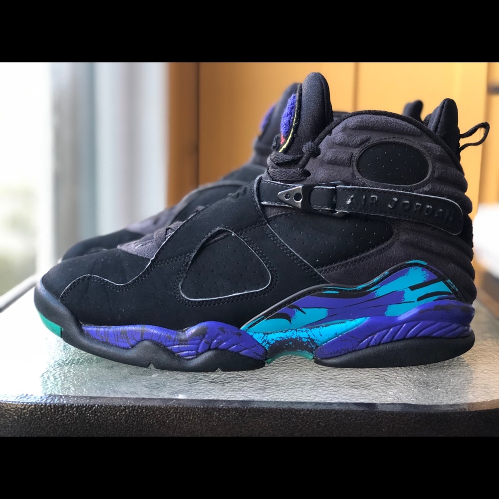 2007 Jordan aqua 8's men's sz 8.5